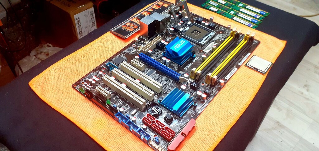ASUS P5QL PRO NVMe M.2 SSD+XEON BIOS MOD Destekli Anakart - 7