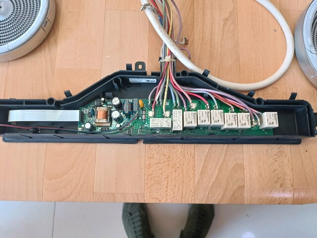 siemens ET625MN11E indüksiyon ocak kart ve rezistanları