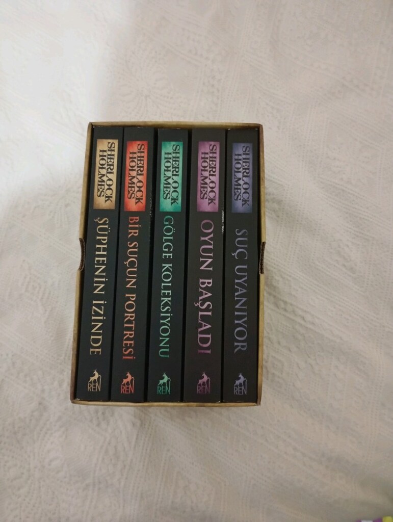 Sherlock Holmes kitabı 5li seti - 3