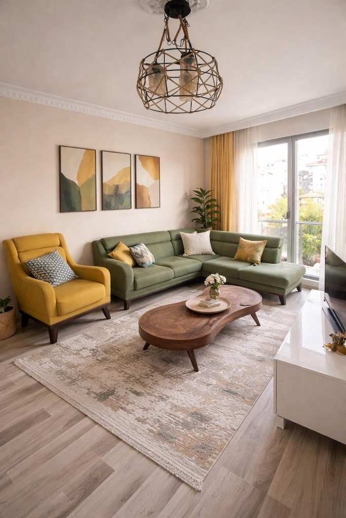 ikea yatak ve koltuk takimi ( berjer dahil değil )orta sehpa ve kitali - 4