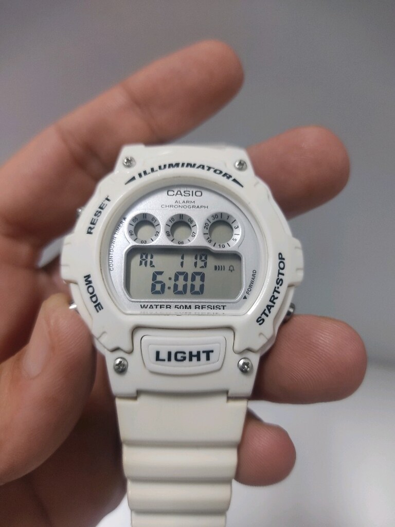 Orjinal Casio W214 HC Erkek Saat HATASIZ - 7