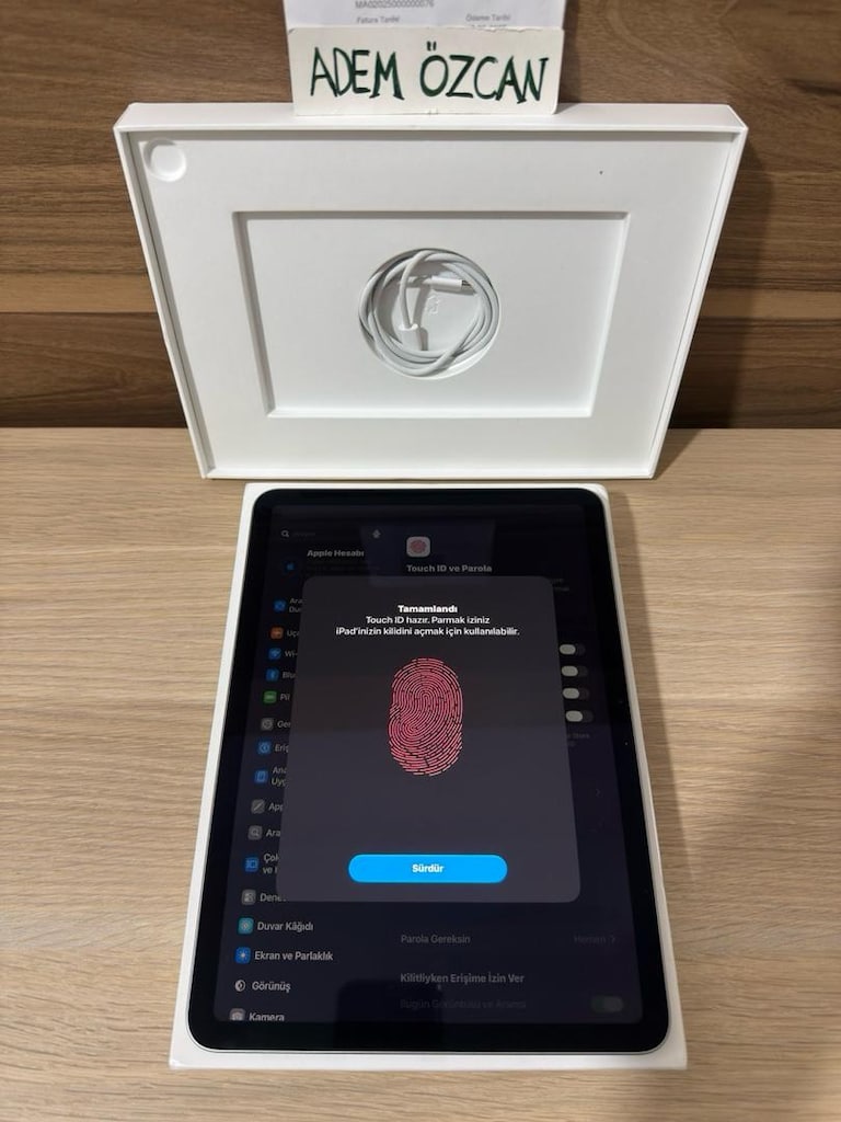 iPad Air / M4 / 11 inç / 128 GB / Gri - 4
