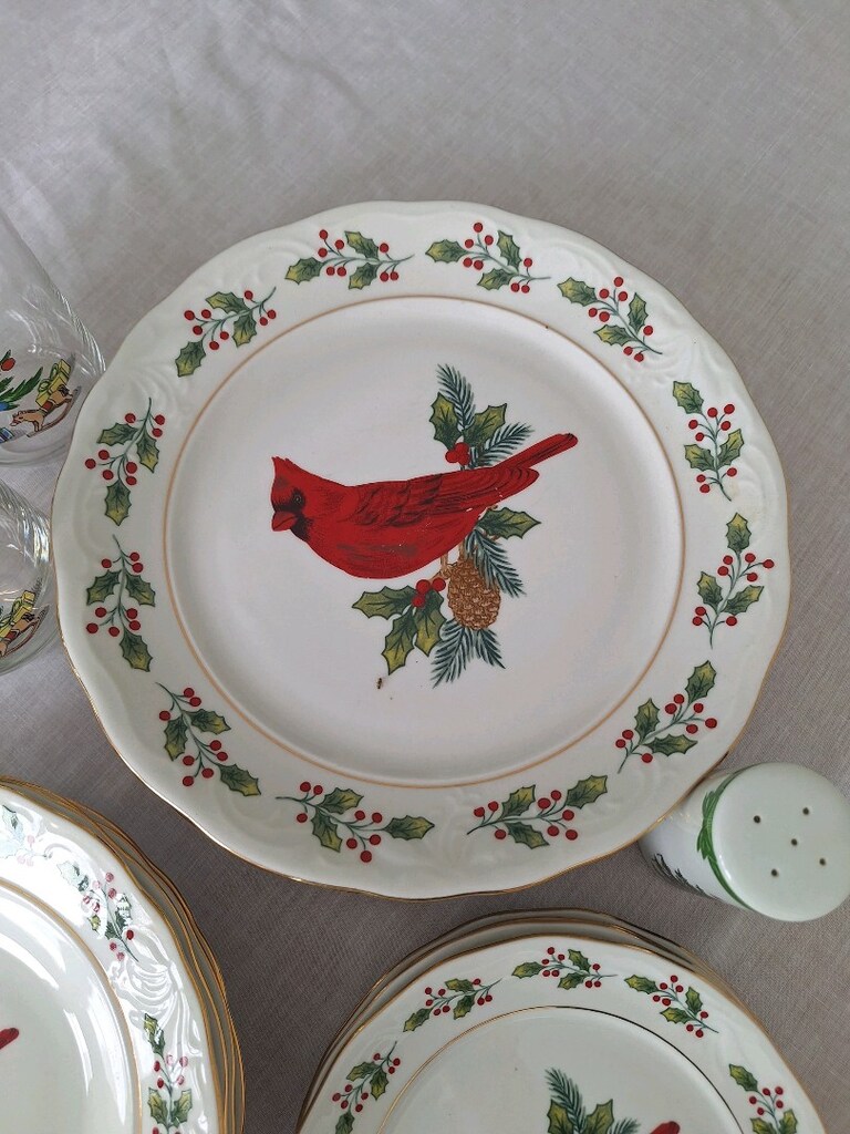 yılbaşı temalı yemek takımı - 5