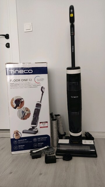 Tineco Floor One S3 Islak Kuru Dikey Şarjlı Süpürge