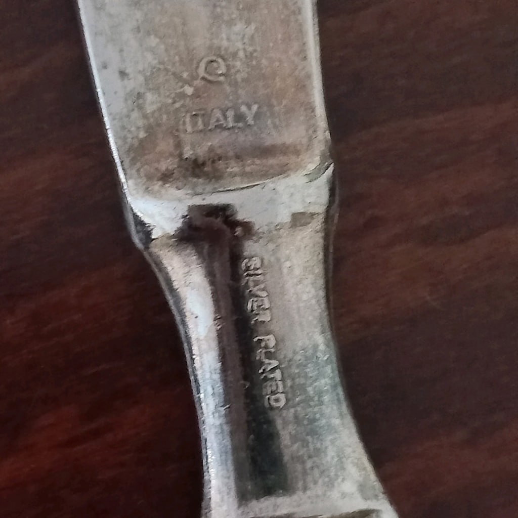 Vintage İtalyan gümüş kaplama servisler - 9