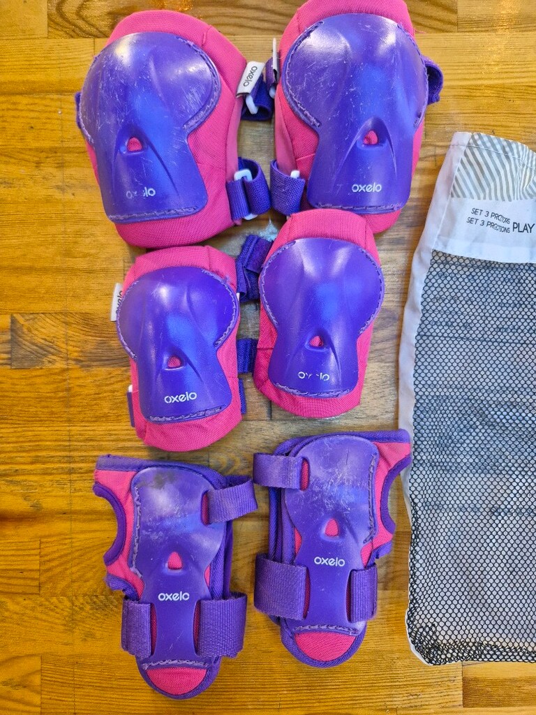 Oxelo Decathlon Koruyucu Set. El koruyucu, Dizlik, Kolluk, Kılıf - 2
