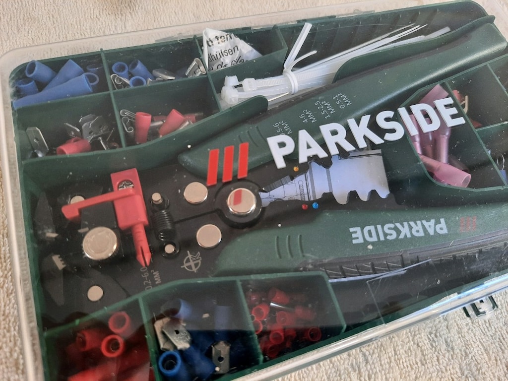 PARKSİDE TERMİNAL,PABUÇ SIKMA PENSESİ(GERMANY) 231 PARÇA - 2