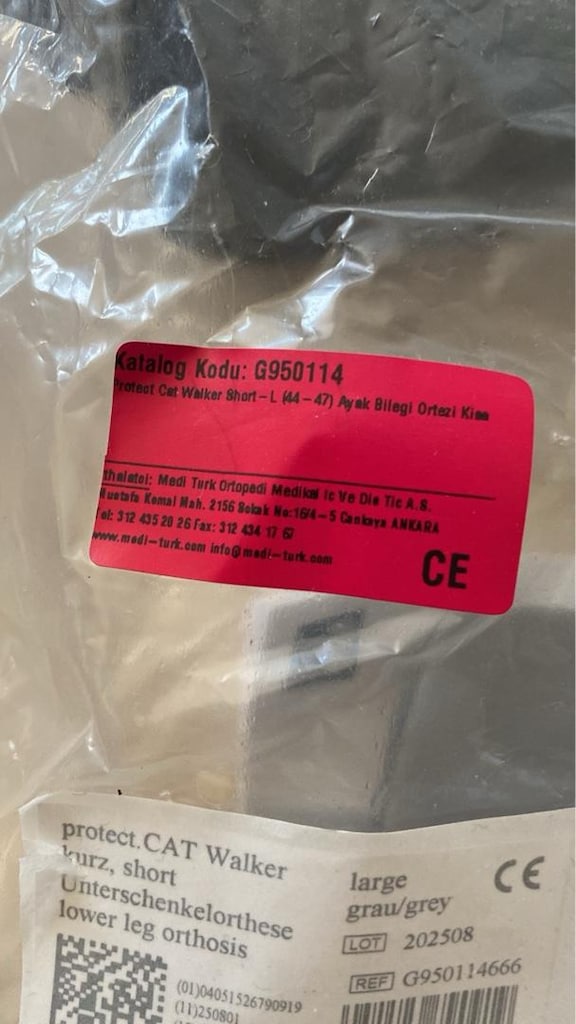 Havalı Bot Airwalker 40/44 Numara Sol Ayak İçin - 13