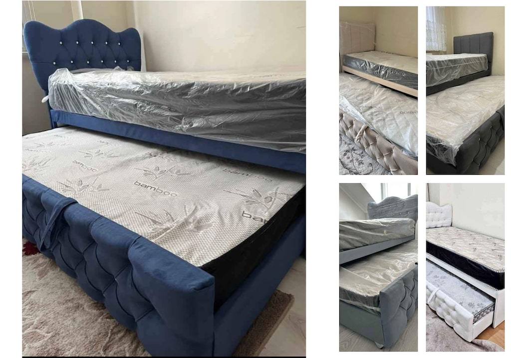 yavrulu baza başlık yatak lnylzsobgl - 5