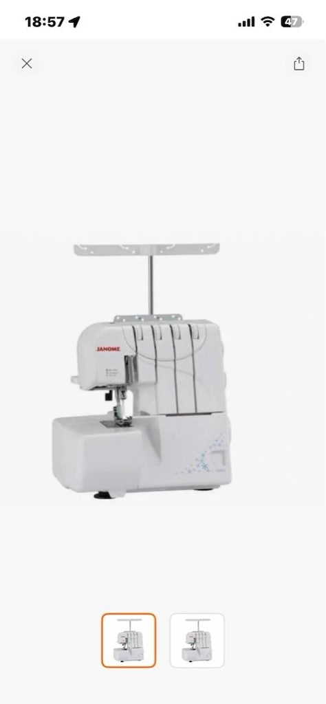 Janome Tr3000 - Taşınabilir Overlok Makinesi