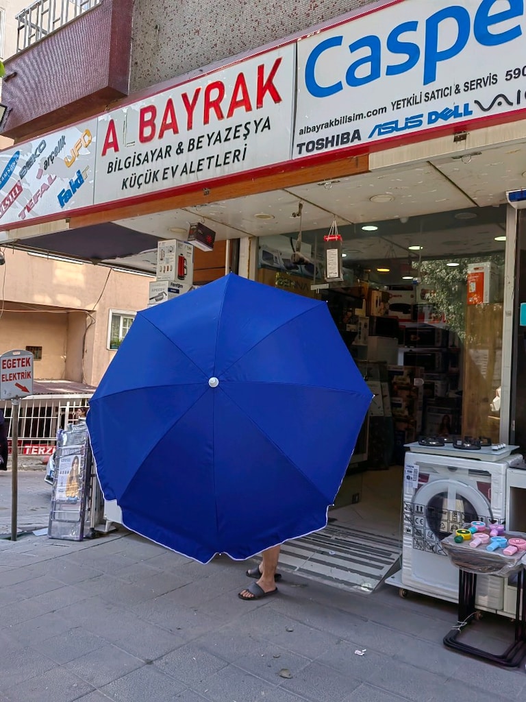 DEV KAMPANYA PLAJ ŞEMSİYESİ ŞEMSİYE KAMP PİKNİK YÜZME KARAVAN MAGAZADA - 2