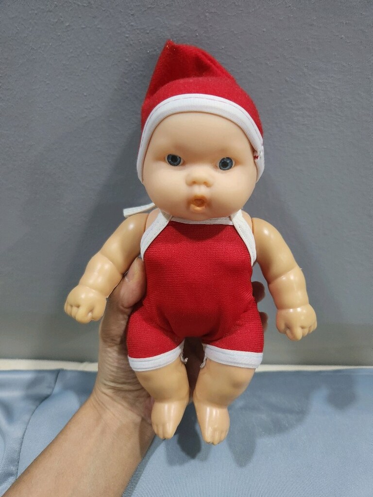 YENİ ŞİMŞEKTOYS 20 CM OYUNCAK ROZA BEBEK - 3