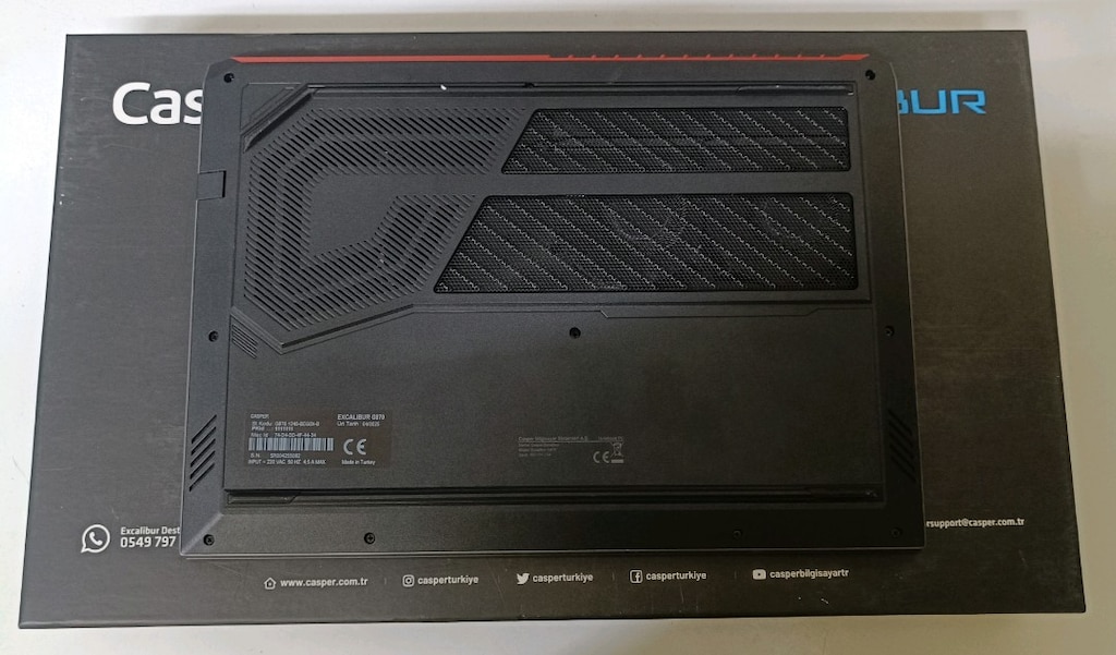 KUSURSUZ EXCALİBUR İ5-12450/ RTX 2050/ 16 RAM/ 512 GB SSD - 6