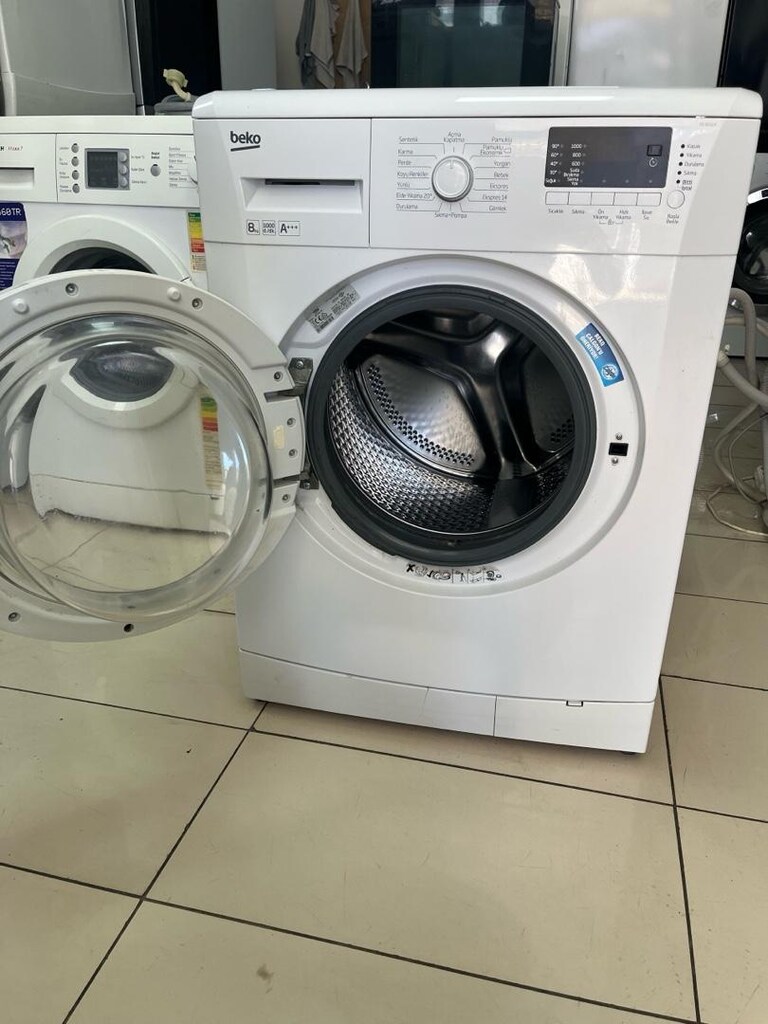 Beko 8 kg yeni bakımlı tertemiz sorunsuz çamaşır makinası - 3