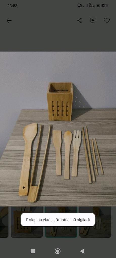 bambu kaşıklık ve eşyaları - 4