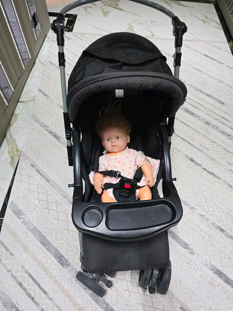 Çok Fonksiyonlu, Geniş Alt Sepetli Bebek Arabası - Sorunsuz - 6