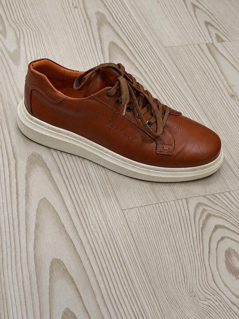 Hakiki Deri Erkek Sneaker 41 Numara - 3