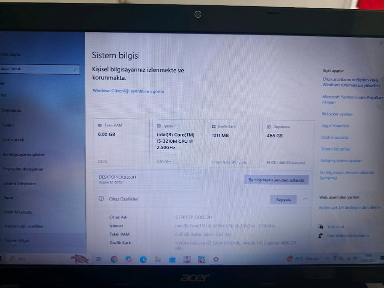 laptop i5 işlemcili - 6