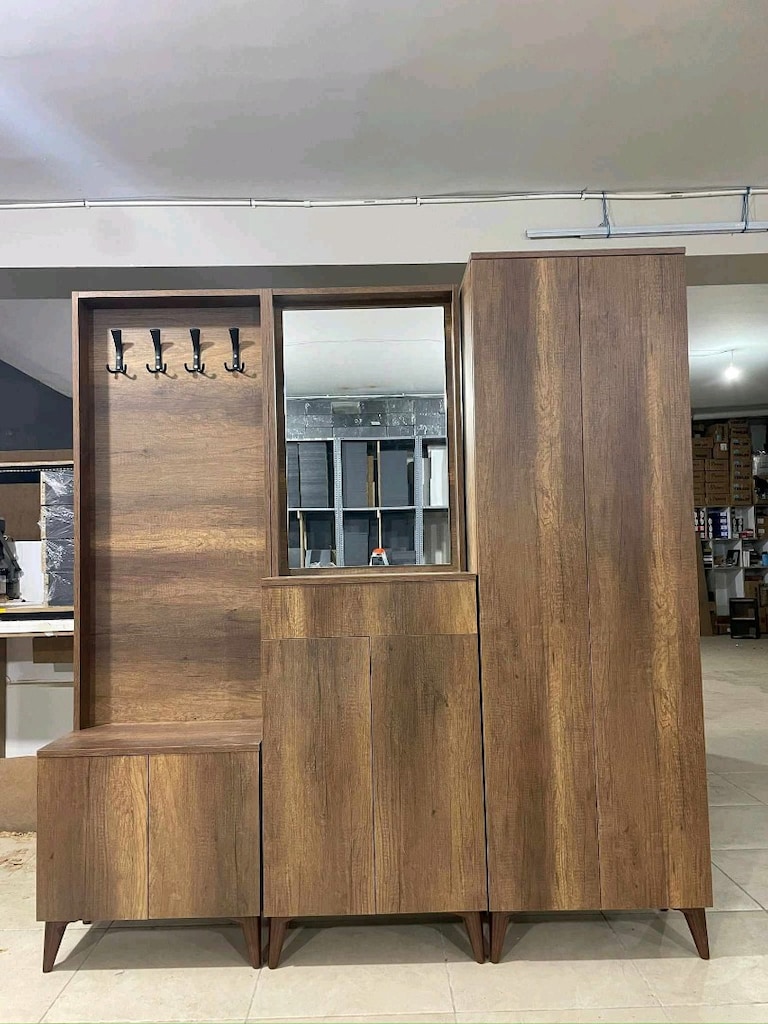 İmalattan sıfır portmanto vestiyer ayakkabılık - 3