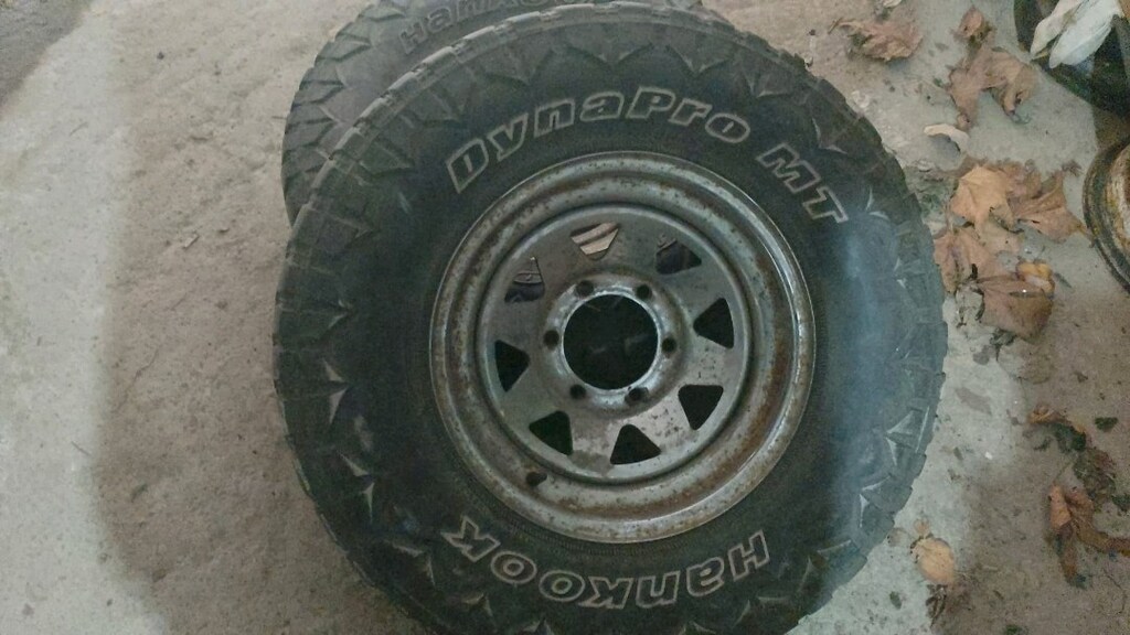 hankook marka 2 adet lastik ve jant vx 80 cikmasi - 2