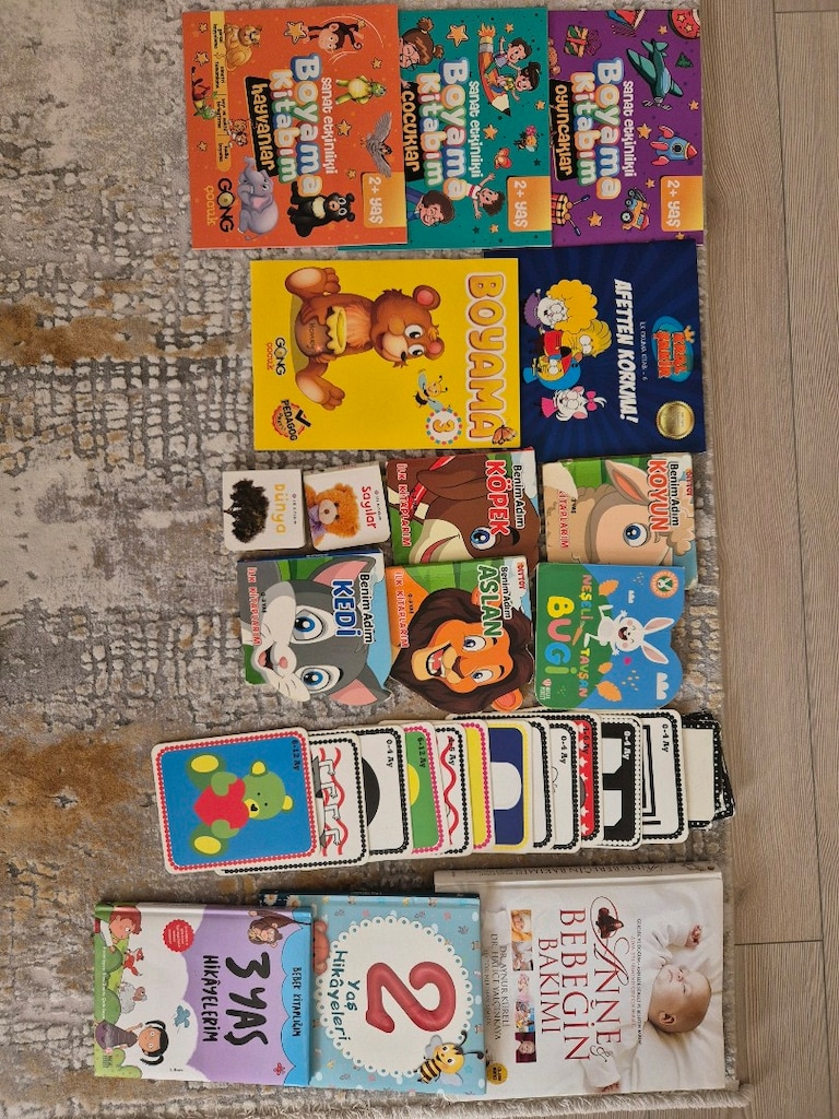 çocuk kitapları ve boyama kitapları - 3