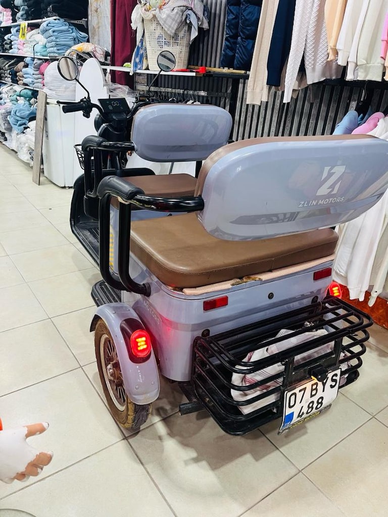 zline elektrikli 3 teker motorsiklet - 5