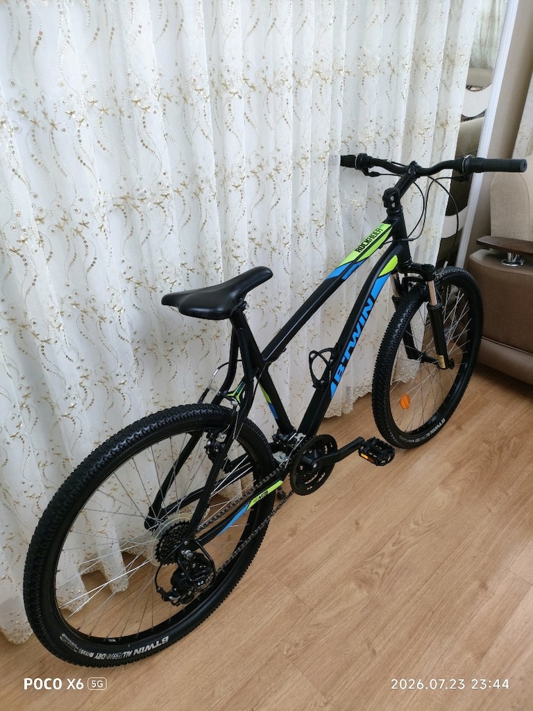 Sıfır gibi hatasız 26 jant BTWIN Rockrider 340 L kadro dağ bisikleti - 13