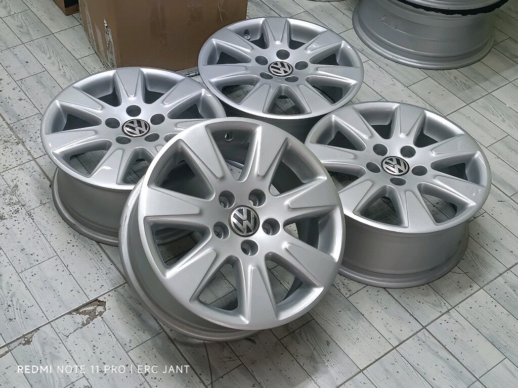 17 - 5x112 VW JETTA CADDY PASSAT ORJİNAL JANT TAKIMI - 5