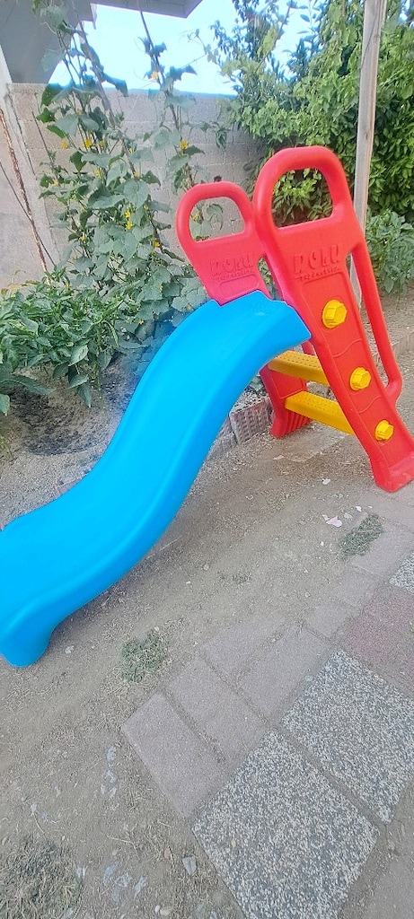 2 Basamaklı Çocuk Kaydırak - 6