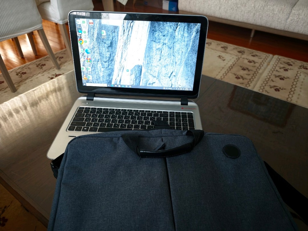 i7 HP dokunmatik bilgisayar ve yazıcı - 2