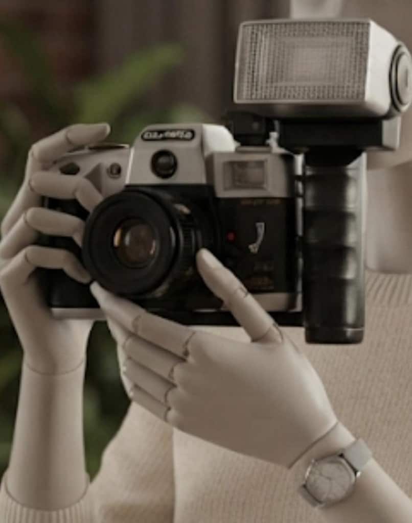 Olympia DL2000A 35mm Analog Fotoğraf Makinesi + Harici Flaş ve Çanta - 4