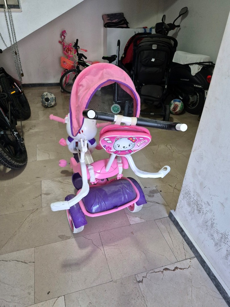 3 tekerlekli hello kitty bisiklet - 8
