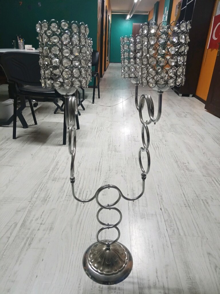 masa üstü dekoratif şamdan - 5