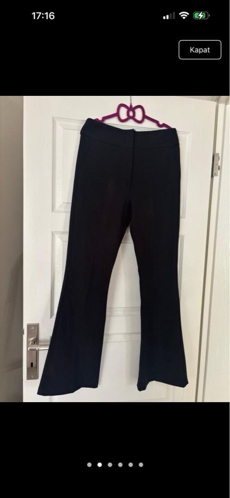 blazer ceket ile alt kumaş ispanyol paça pantolon - 3