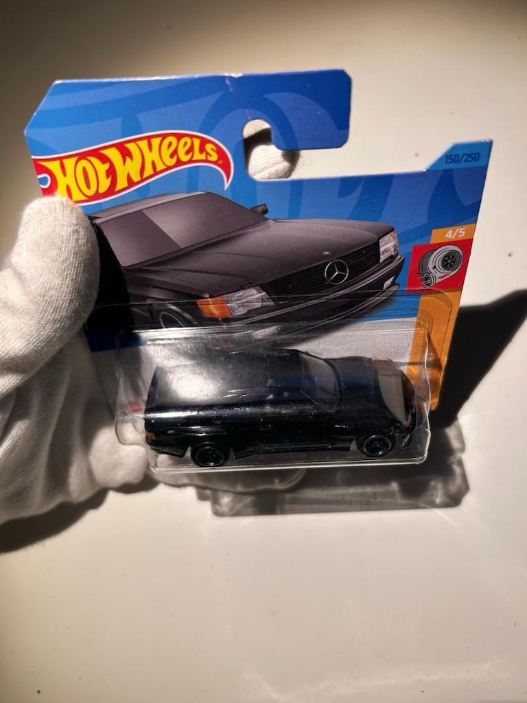 Hot Wheels Mercedes 560 SEC AMG Siyah - 6