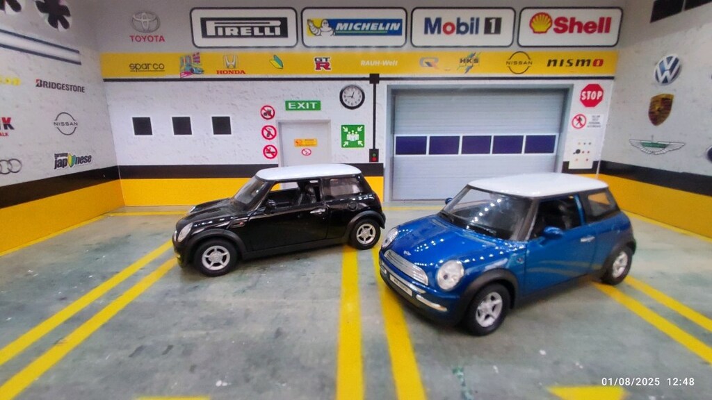 Mini Cooper S modeli metal diecast oyuncak araba - 2