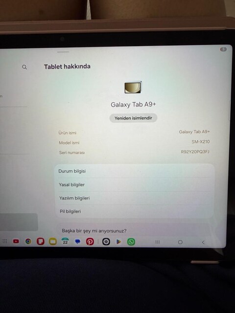 Samsung Tablet