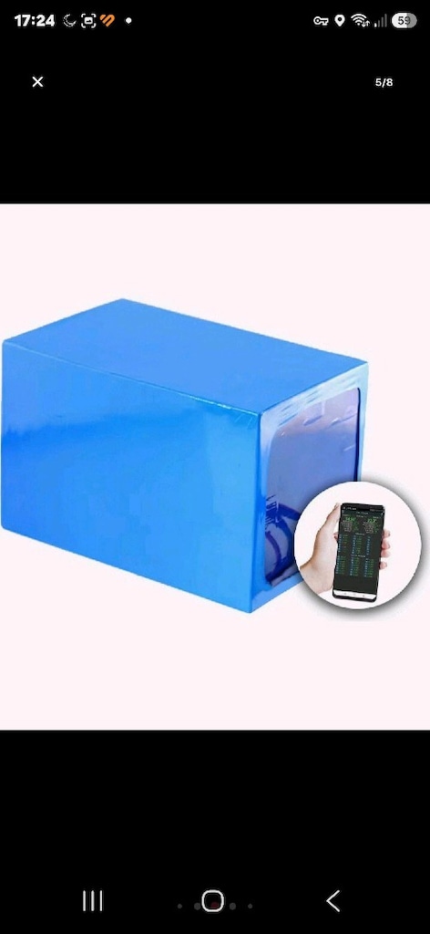 12volt 24amper 6akü gücünde lifepo4 akü telefona bağlanabilir - 4