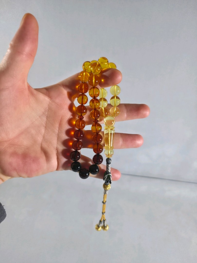 RUS KALİNİNGRAT DAMLA KEHRİBAR MULTİCOLOR RENG SÜZMESİ - 4