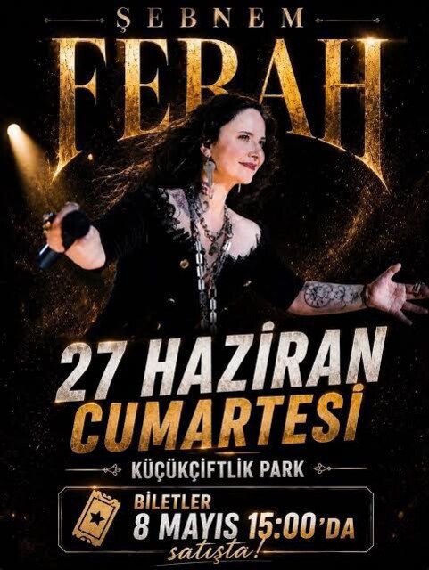 ŞEBNEM FERAH KONSERİ 27 HAZİRAN