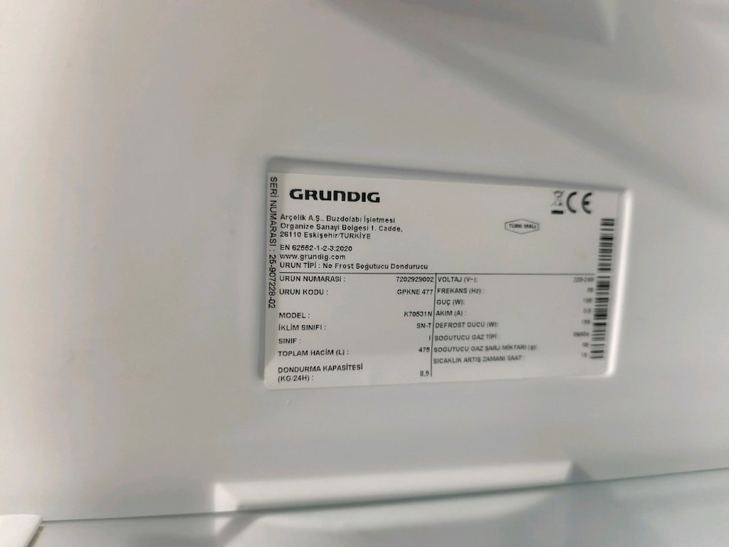 Grundıg nofrost buzdolabı - 3