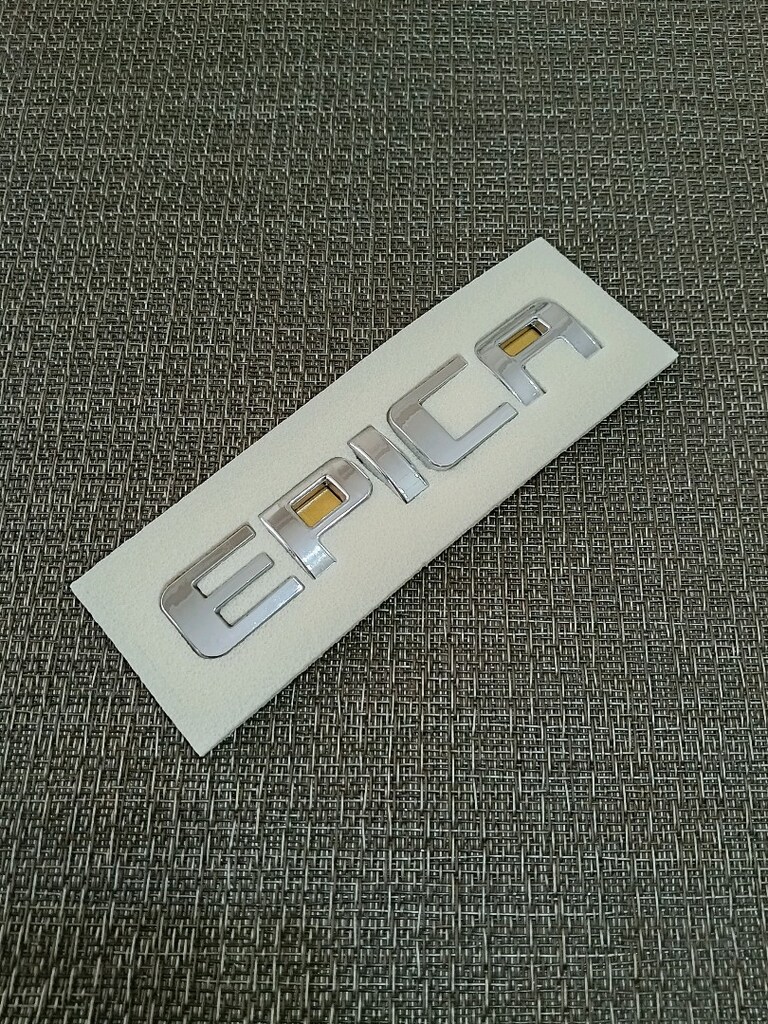 Chevrolet Epica Yazısı Krom - 2