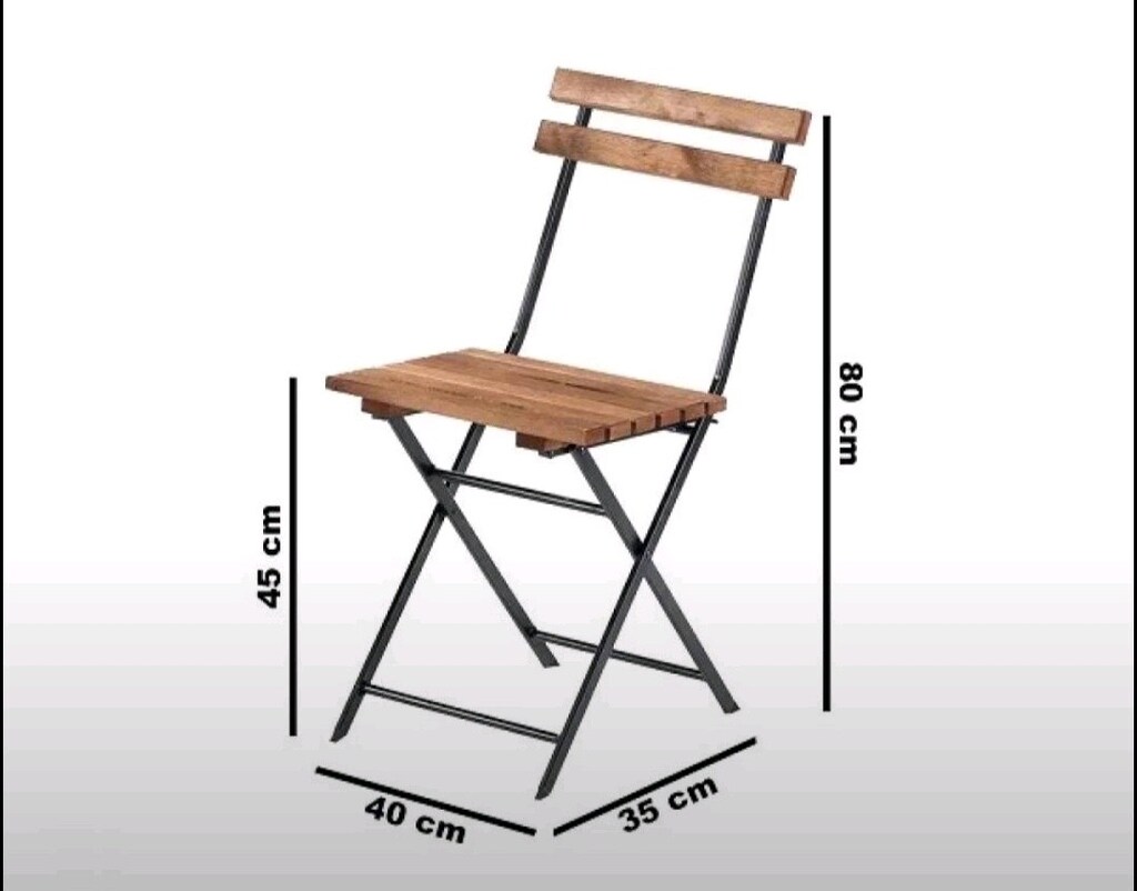 KATLANABİLİR SANDALYE VE MASA - 3