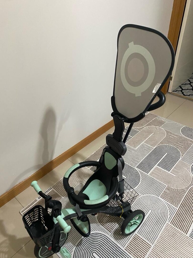 Zeytin Yeşili Globber Explorer 4 in 1 Çocuk Bisikleti - 4