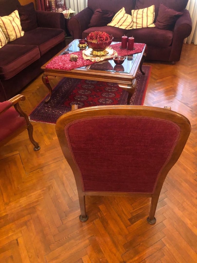 İtalyan 2 adet çay koltukları - 5