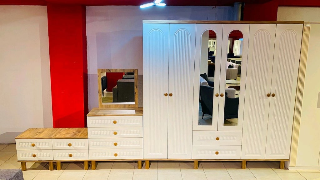 LAKE BOYA 100/100 MDF YATAK ODASİ TAKİMİ - 10