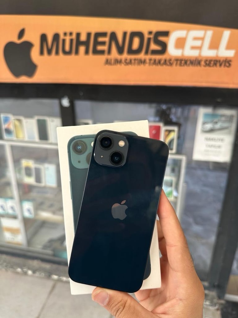 MÜHENDİSCELL’DEN YURTİÇİ İPHONE 13 128 GB HATASIZ PİL %87 - 2