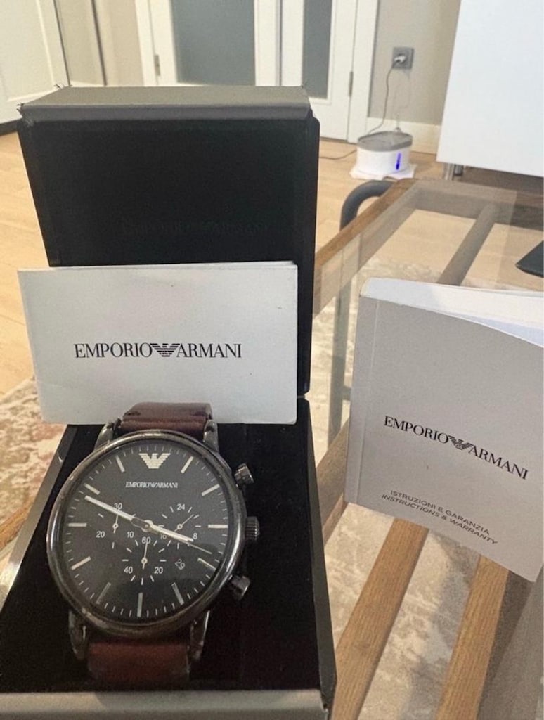Orjinal belgeli Emporio Armani kol saati