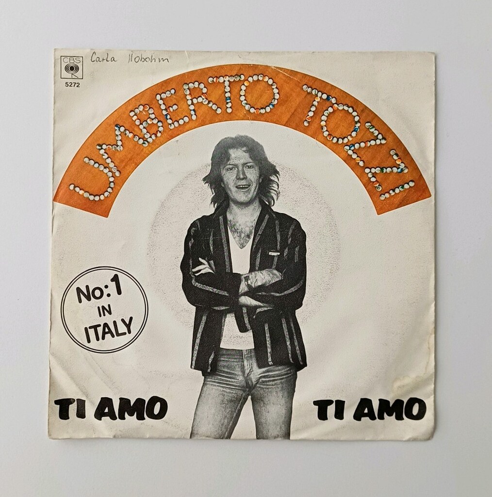 UMBERTO TOZZİ Tİ AMO DÖNEM 45LİK PLAK - 3