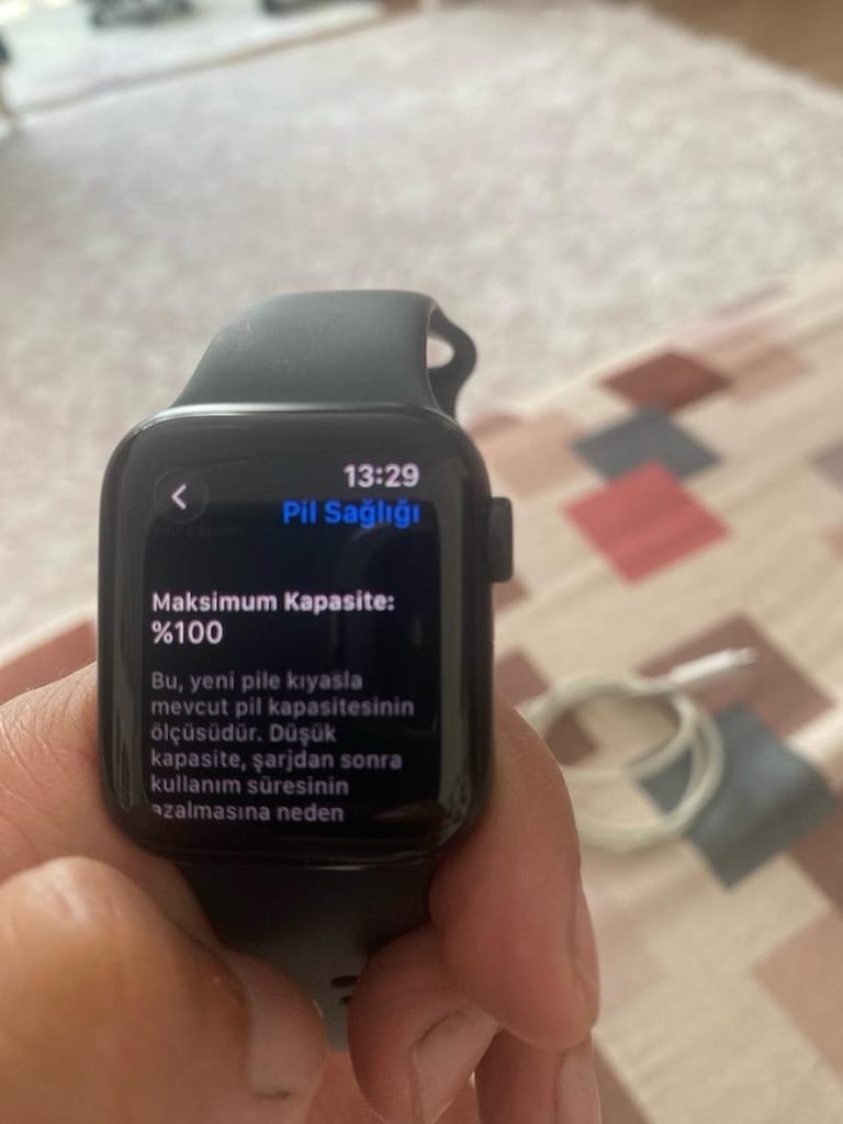 Apple Watch SE 2.nesil acil satılık temiz cihaz - 8